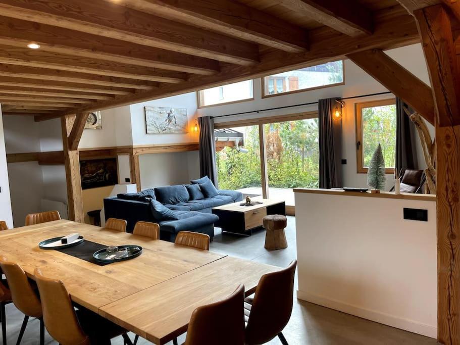Megeve Demi Quartier Chalet 12 P Extérieur photo